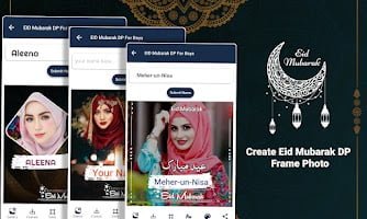 Eid Mubarak DP Maker With Name App Download